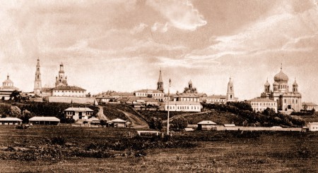 Панорама со стороны реки Саранки